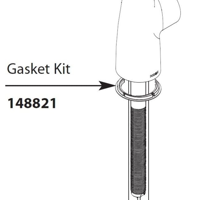 Moen 148821 Gasket Kit For Single Handle High Arc Pulldown Kitchen Faucet N A N A