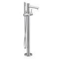 Moen 395 Align Floor Mounted Tub Filler With Built In Diverter Matte Black