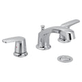 Moen 499545 Chateau 1.2 Gpm Widespread Bathroom Faucet With Pop Up Polished Chrome