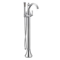 Moen 655 Wynford Floor Mounted Tub Filler With Built In Diverter Oil Rubbed Bronze