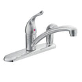 Moen 67434 Low Arc Kitchen Faucet With Sidespray From The Chateau Collection Chrome