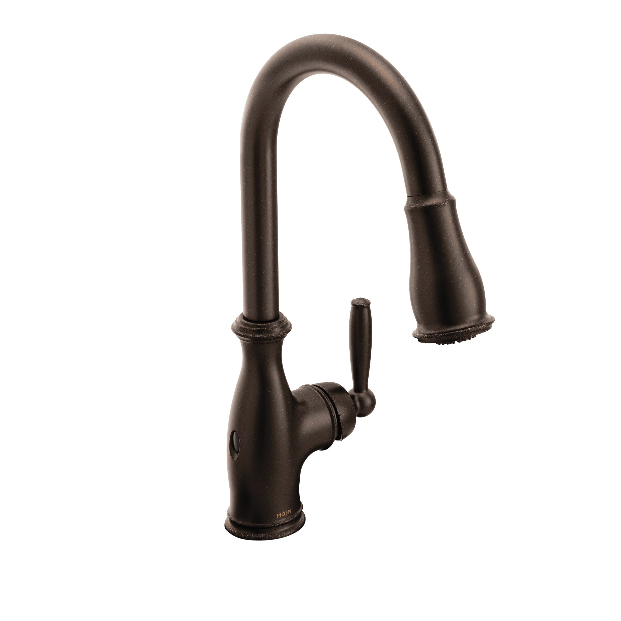 Moen 7185Ew Brantford 1.5 Gpm Single Hole Pull Down Kitchen Faucet With Duralast