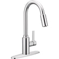 Moen 7882 Genta Pull Down Spray Kitchen Faucet With Powerclean Technology