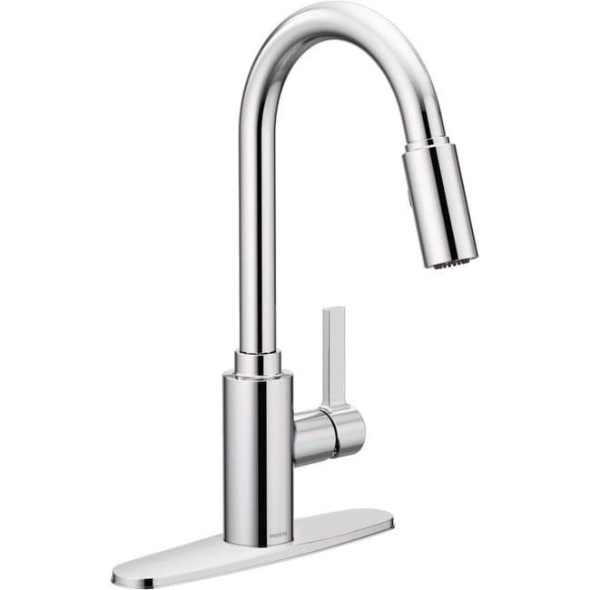Moen 7882 Genta Pull Down Spray Kitchen Faucet With Powerclean Technology
