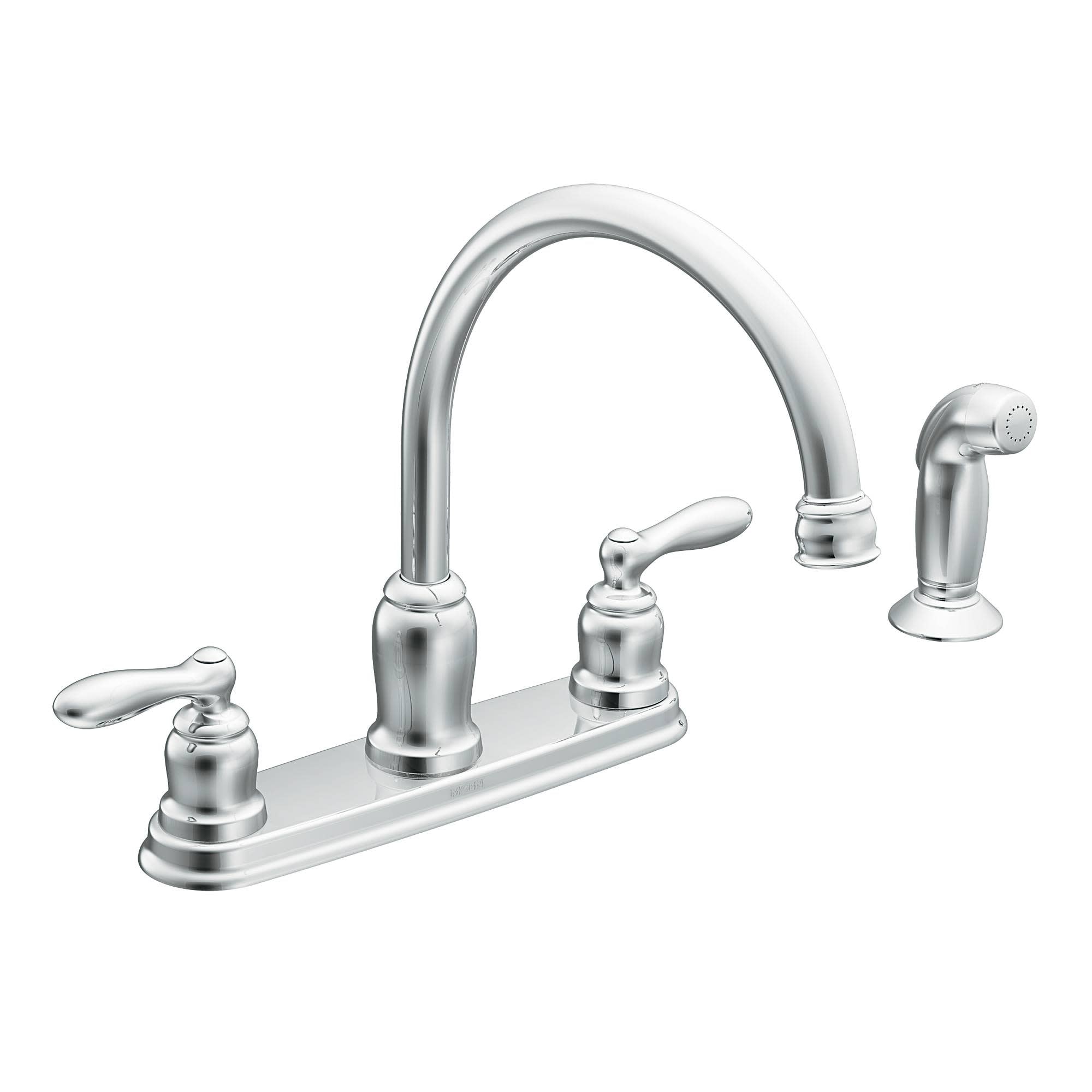 Moen Ca87888 High Arc Kitchen Faucet From The Caldwell Collection Chrome