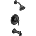 Moen T2183 Posi Temp Pressure Balanced Tub And Shower Trim With 2.5 Gpm Shower Head And Tub Spout From The Dartmoor Collection