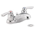 Moen 4925 Double Handle Centerset Bathroom Faucet From The Chateau Collection Valve Included
