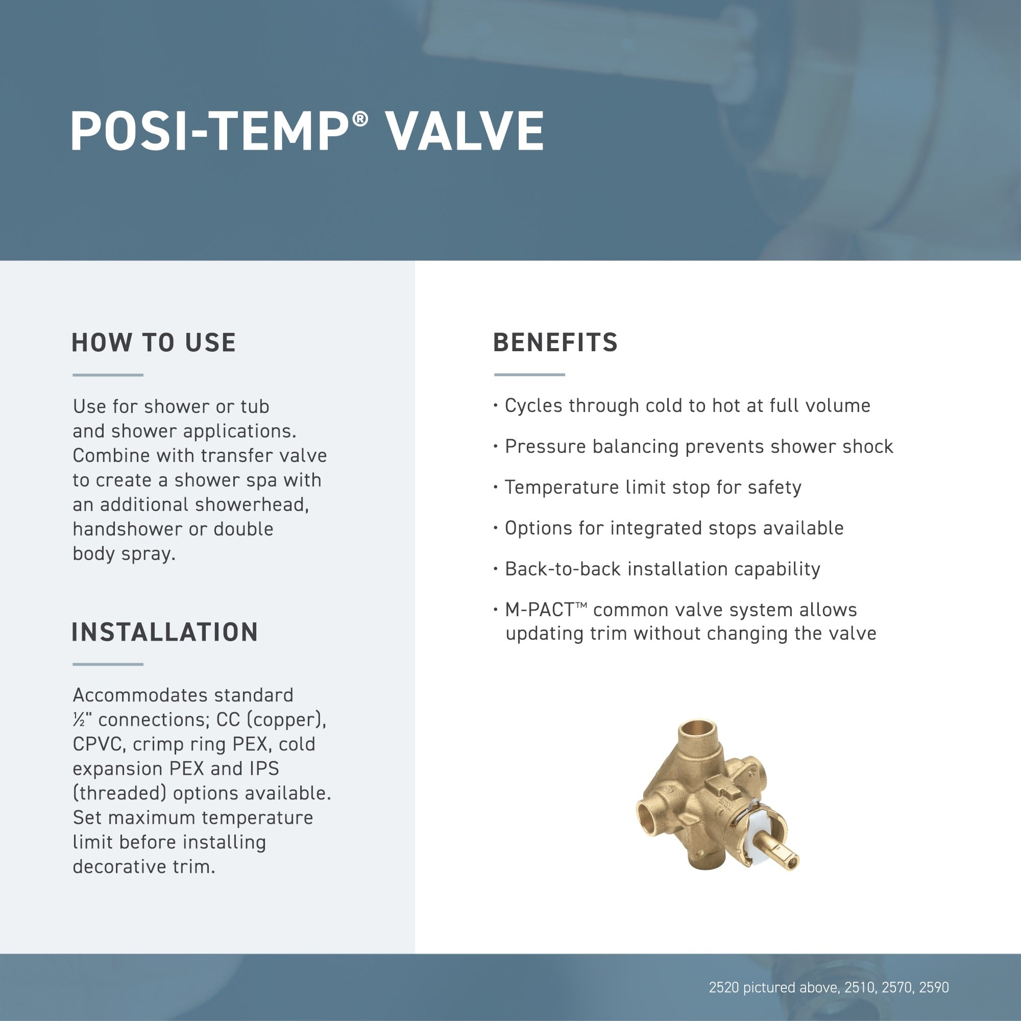 Moen T2137Ep Posi Temp Pressure Balanced Tub And Shower Trim With 1.75 Gpm Shower Head And Tub Spout From The Eva Collection