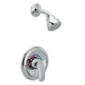 Moen L23552 Chateau Shower Only Trim Package With 2.5 Gpm Single Polished Chrome