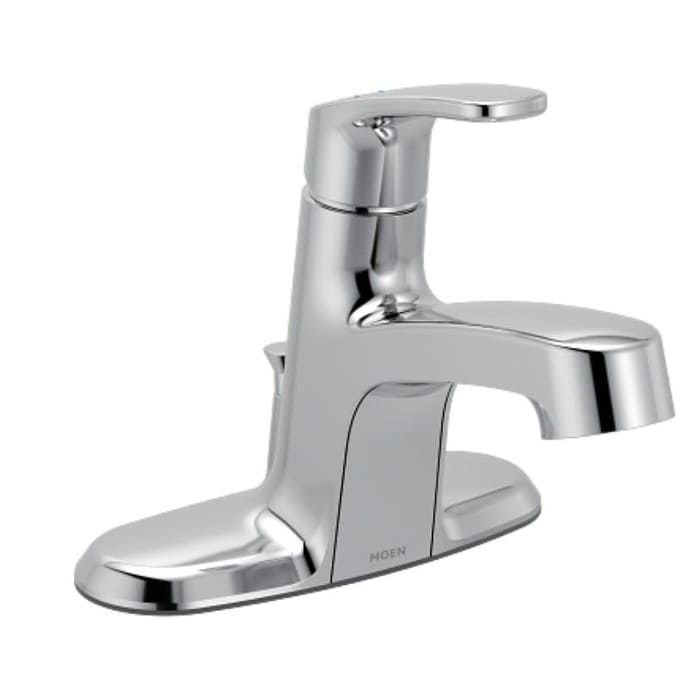 Moen L640570 Chateau 1.2 Gpm Centerset Bathroom Faucet With Pop Up Polished Chrome