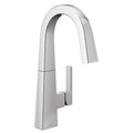 Moen S55005 Nio 1.5 Gpm Deck Mounted Bar Faucet With Duralock And Duralast Technology