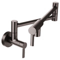 Moen S665 Double Handle Wall Mount Kitchen Pot Filler