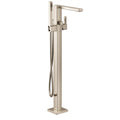 Moen S905 90 Degree Floor Mounted Tub Filler With Built In Diverter Chrome
