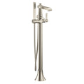 Moen S931 Flara Floor Mounted Tub Filler With Built In Diverter