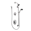Moen T8342 Shower System Trim Package With 2.5 Gpm Single Function Shower Head Less Rough In Valve