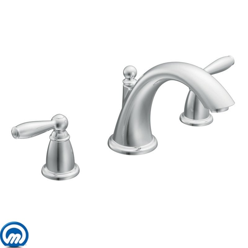 Moen T4943 Deck Mounted Roman Tub Filler Trim From The Brantford Collection