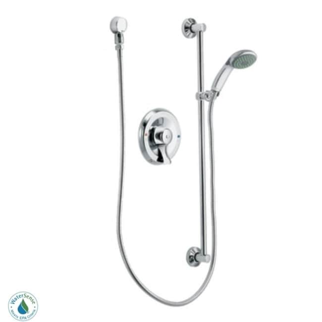 Moen T8346Ep15 Shower Trim Package With 1.5 Gpm Single Function Hand Shower Less Rough In Valve