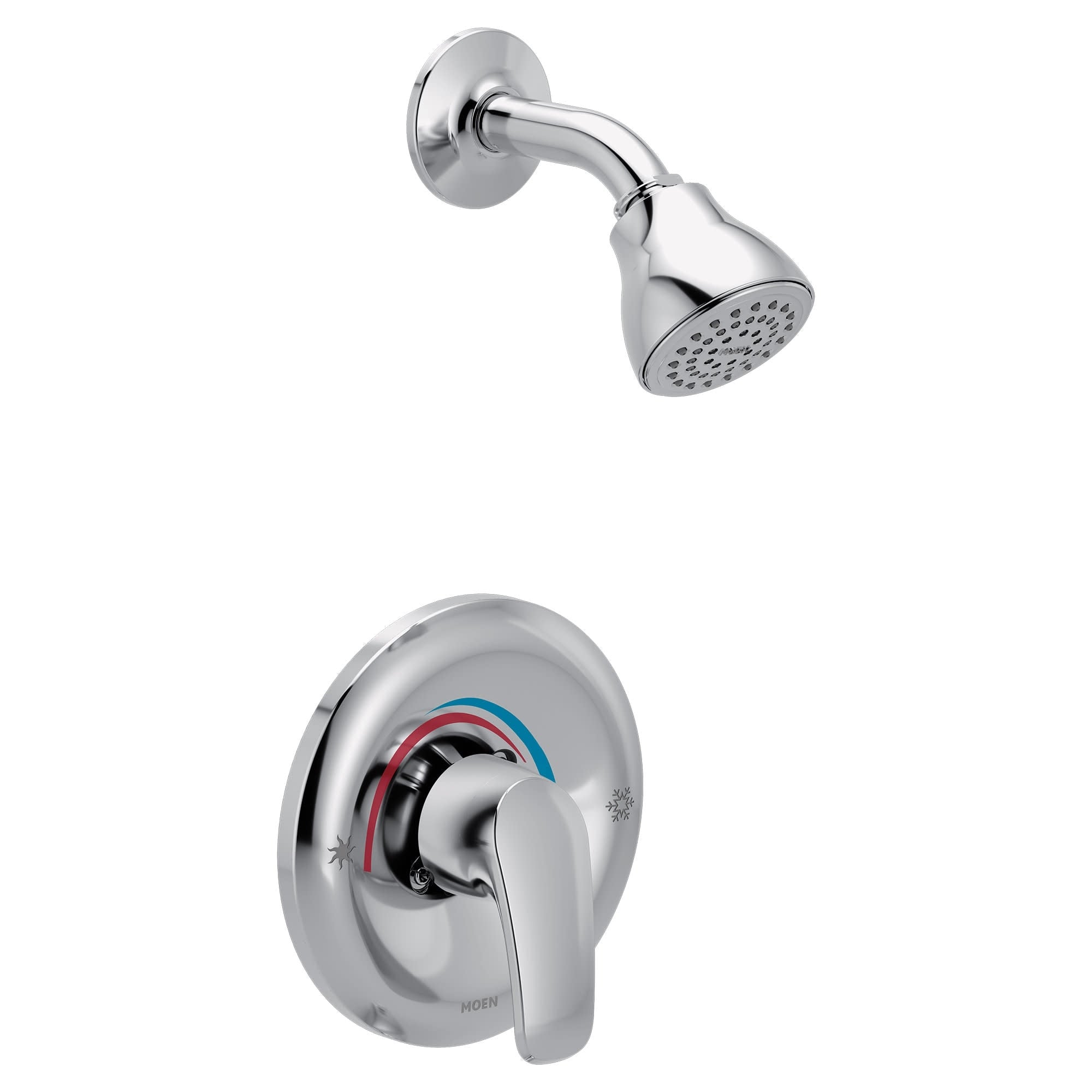 Moen Tl5182 Chateau Shower Only Trim Package With 2.5 Gpm Single Polished Chrome