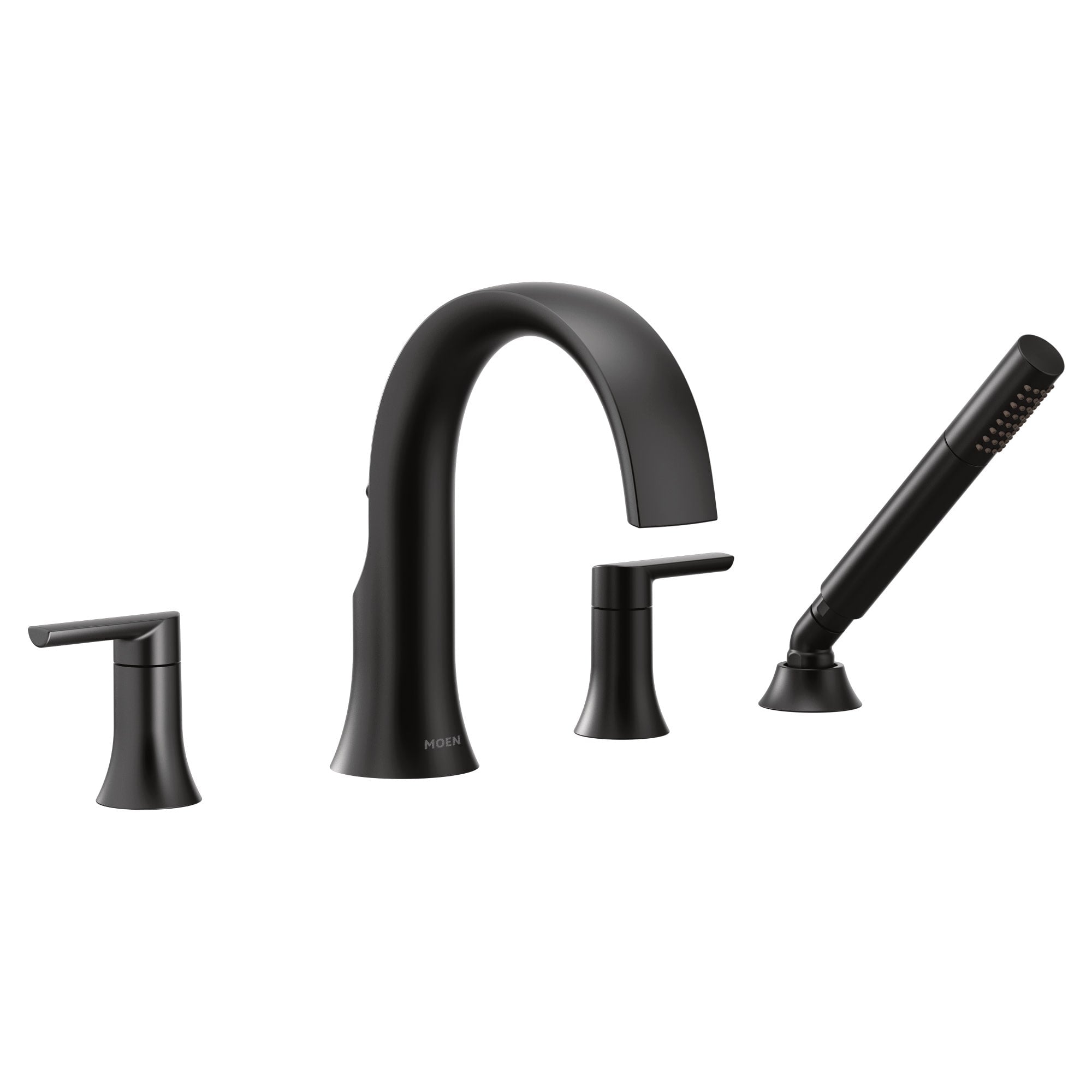 Moen Ts984 Doux Widespread Deck Mounted Roman Tub Filler With Built In Diverter