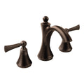 Moen Tv4520 Wynford 1.2 Gpm Widespread Bathroom Faucet With Pop Up