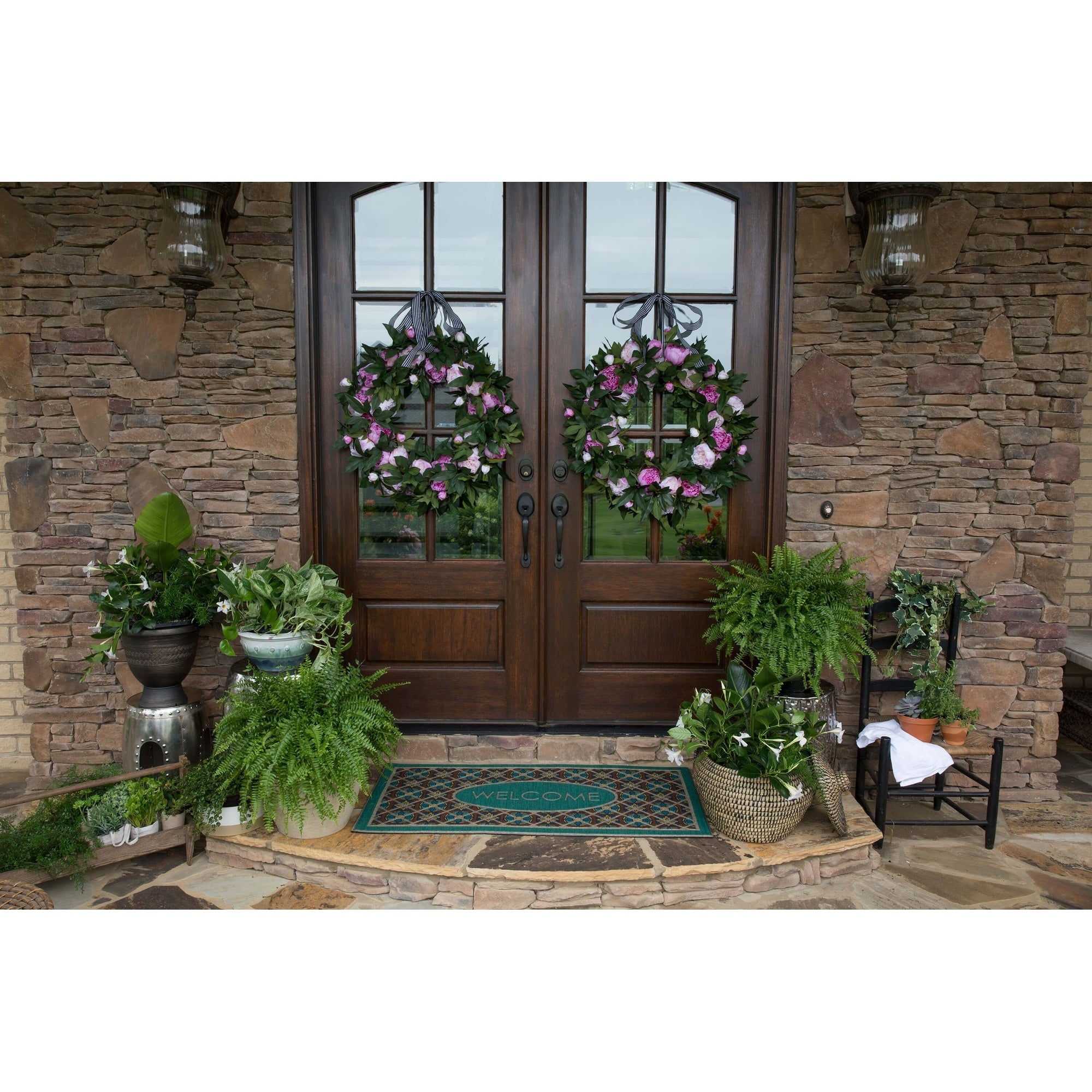 Mohawk Ornamental Ornamental Crosshatch Entry Mat 2X4
