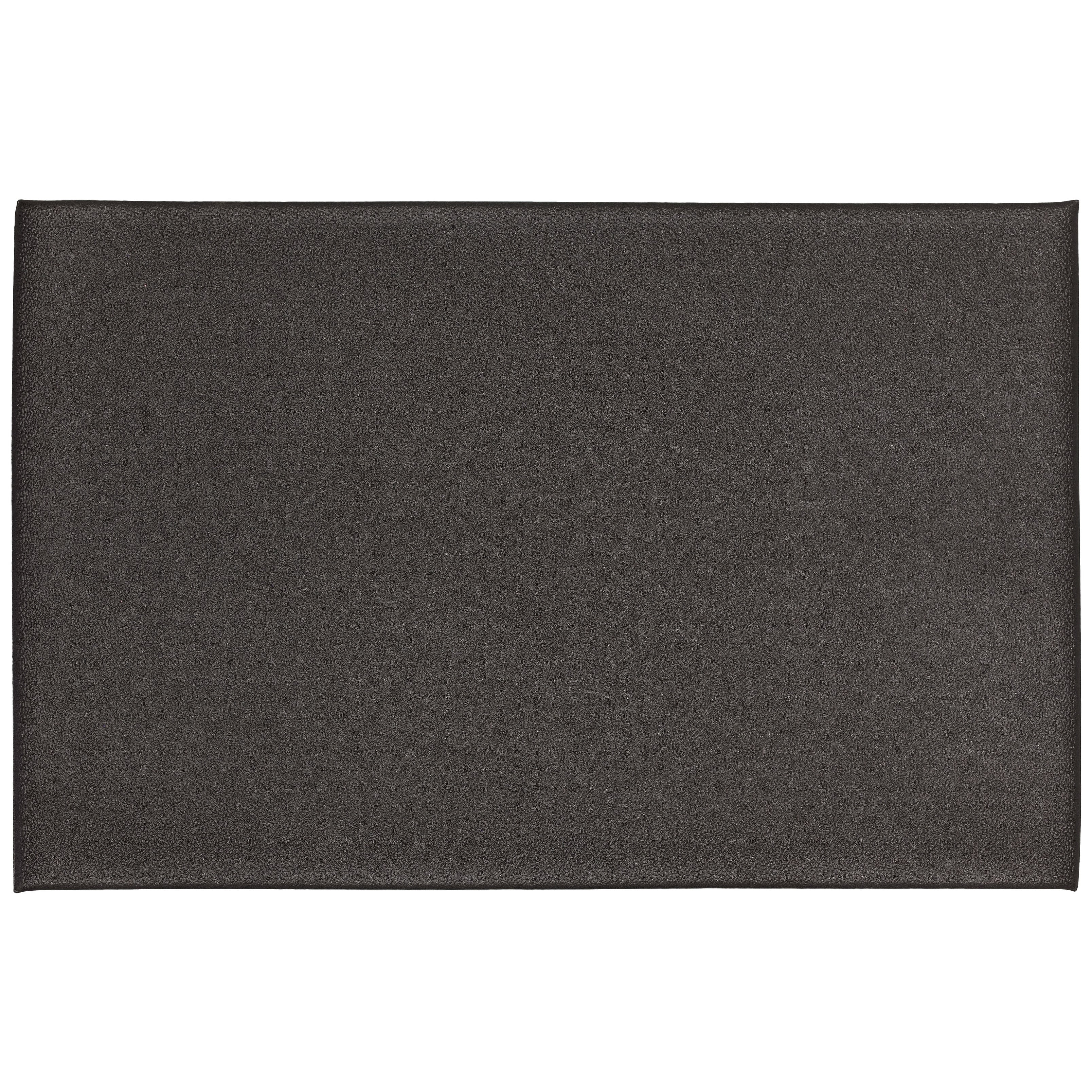 Mohawk Utility Mat Footlover Pebbleface Rich Black Mat 16X26