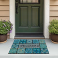 Mohawk Home Doorscapes Welcome Exotic Tiles Door Mat 16 X 26