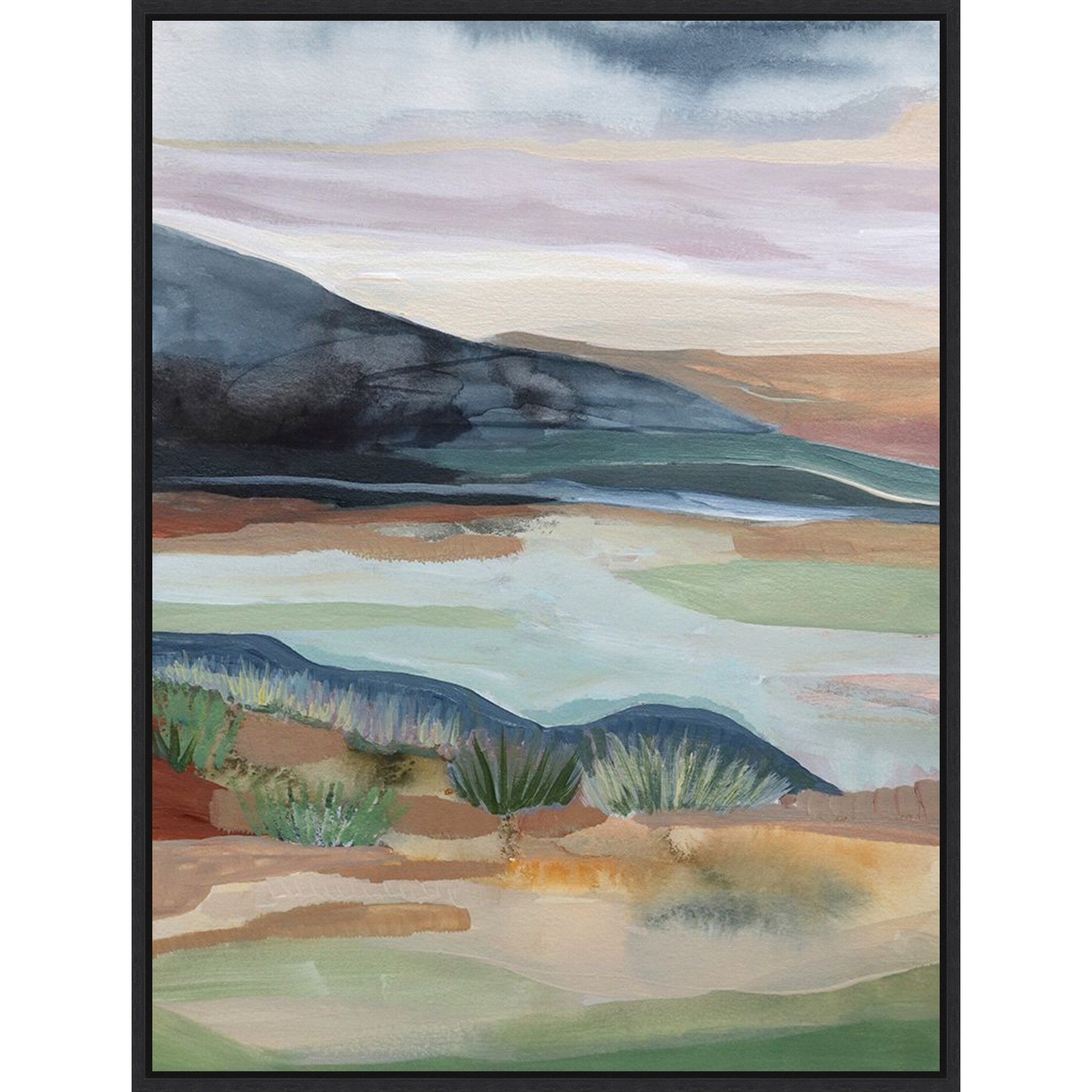 Mojave By Farren Lee Framed Canvas Wall Art Print