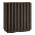 Molly 28 Wide Rectangular Fluted Accent Cabinet 28 Wide