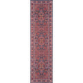 Momeni Afshar Machine Made Polyester Navy Area Rug 76 X 96
