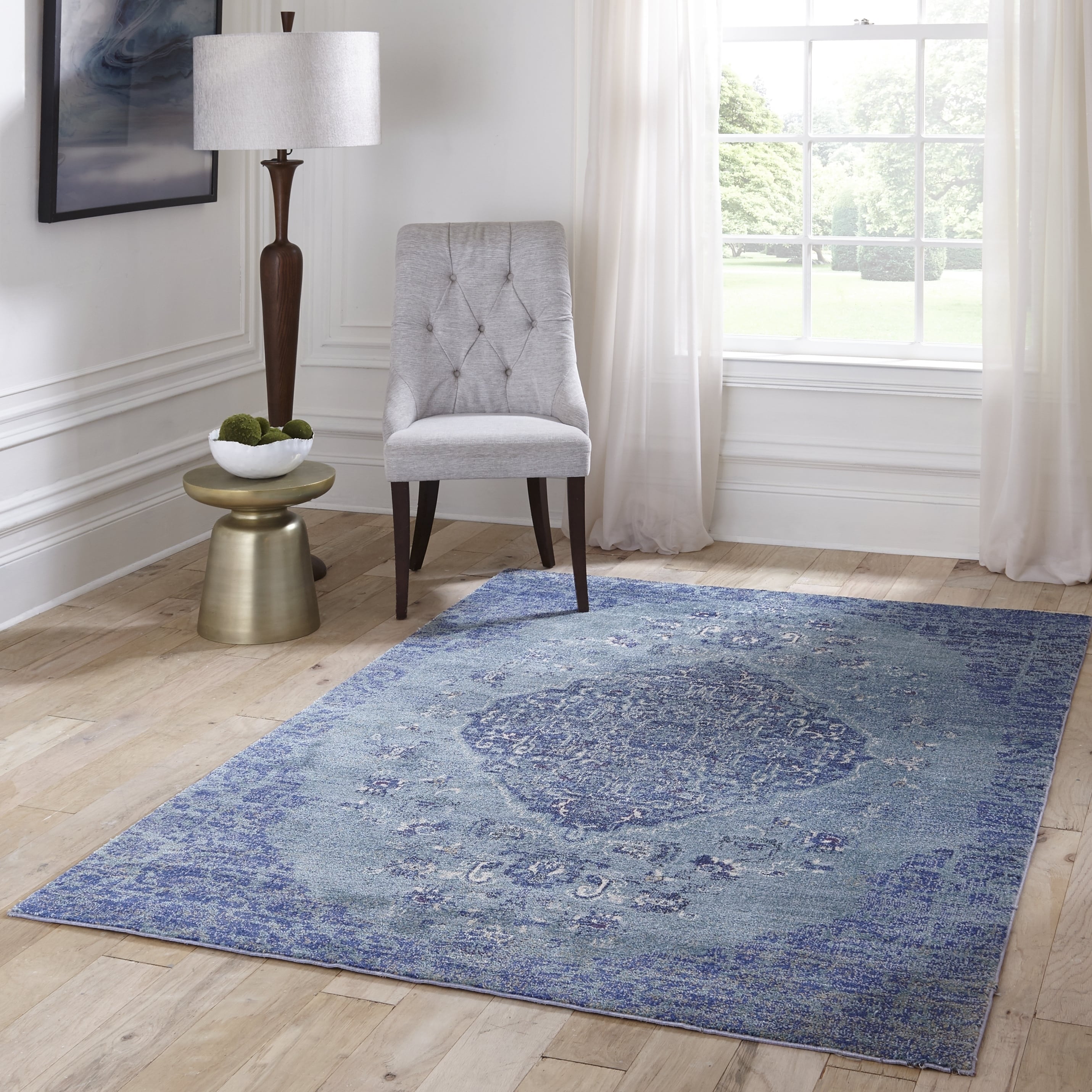 Momeni Amelia Machine Made Polypropylene And Polyester Area Rug 93 X 126