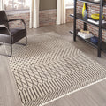 Momeni Atlas Natural Hand Knotted Wool Area Rug 8 X 11