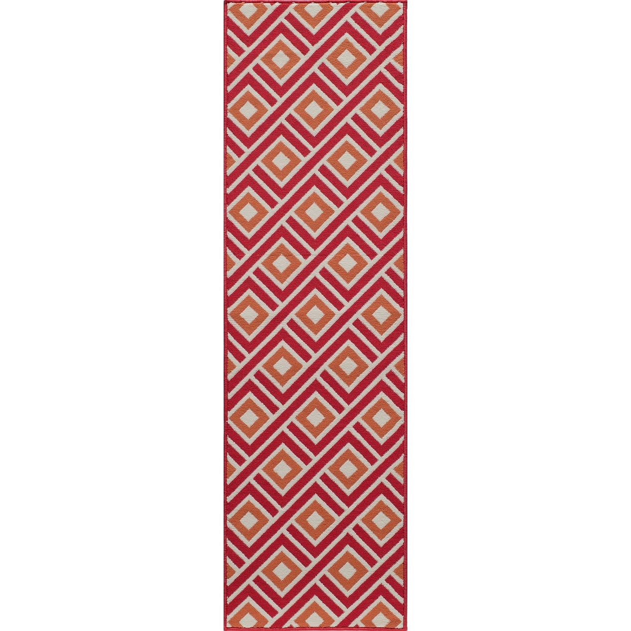 Momeni Baja Blocks Blue Indoor Outdoor Area Rug 710 X 1010