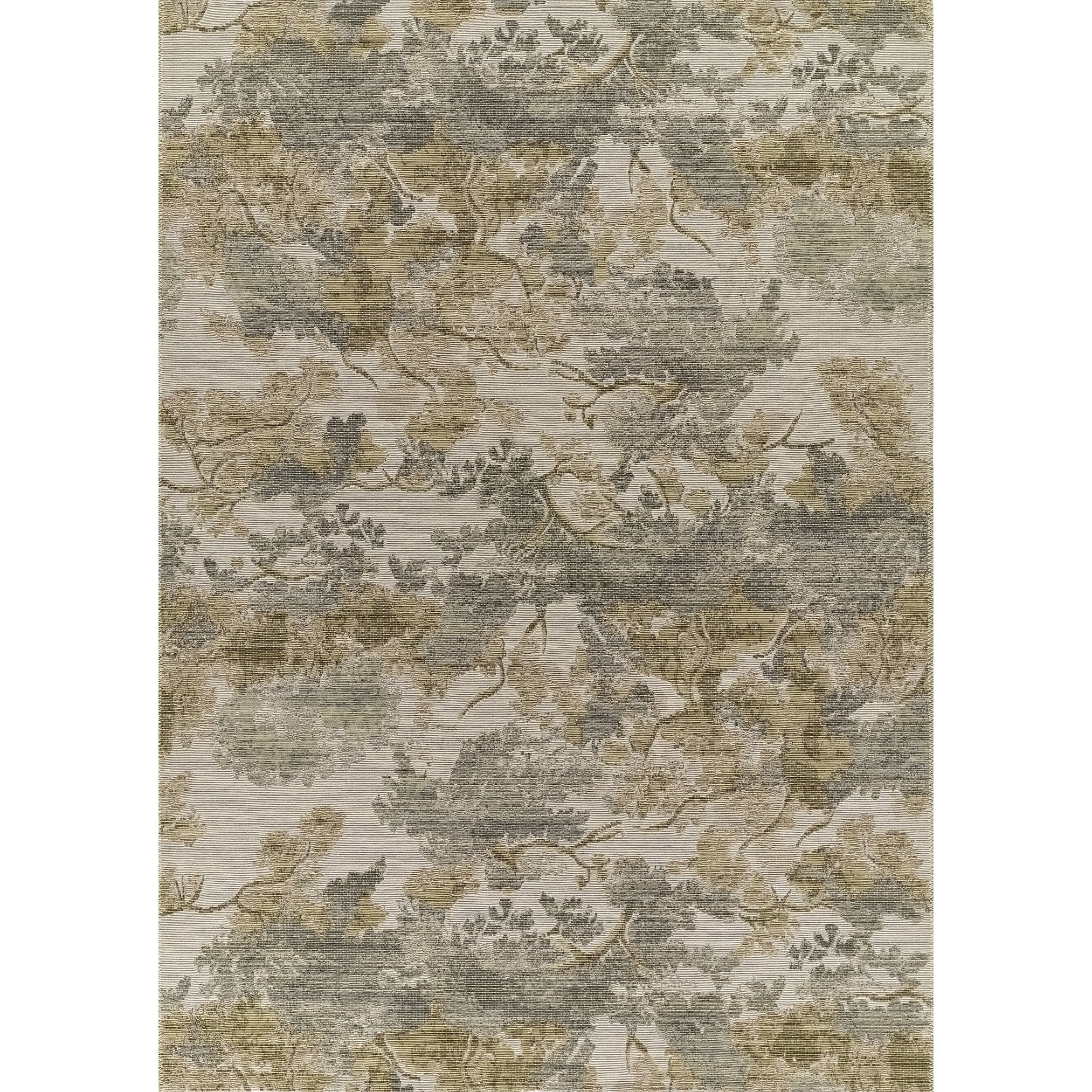 Momeni Barron Wool And Cotton Floral Indoor Outdoor Area Rug