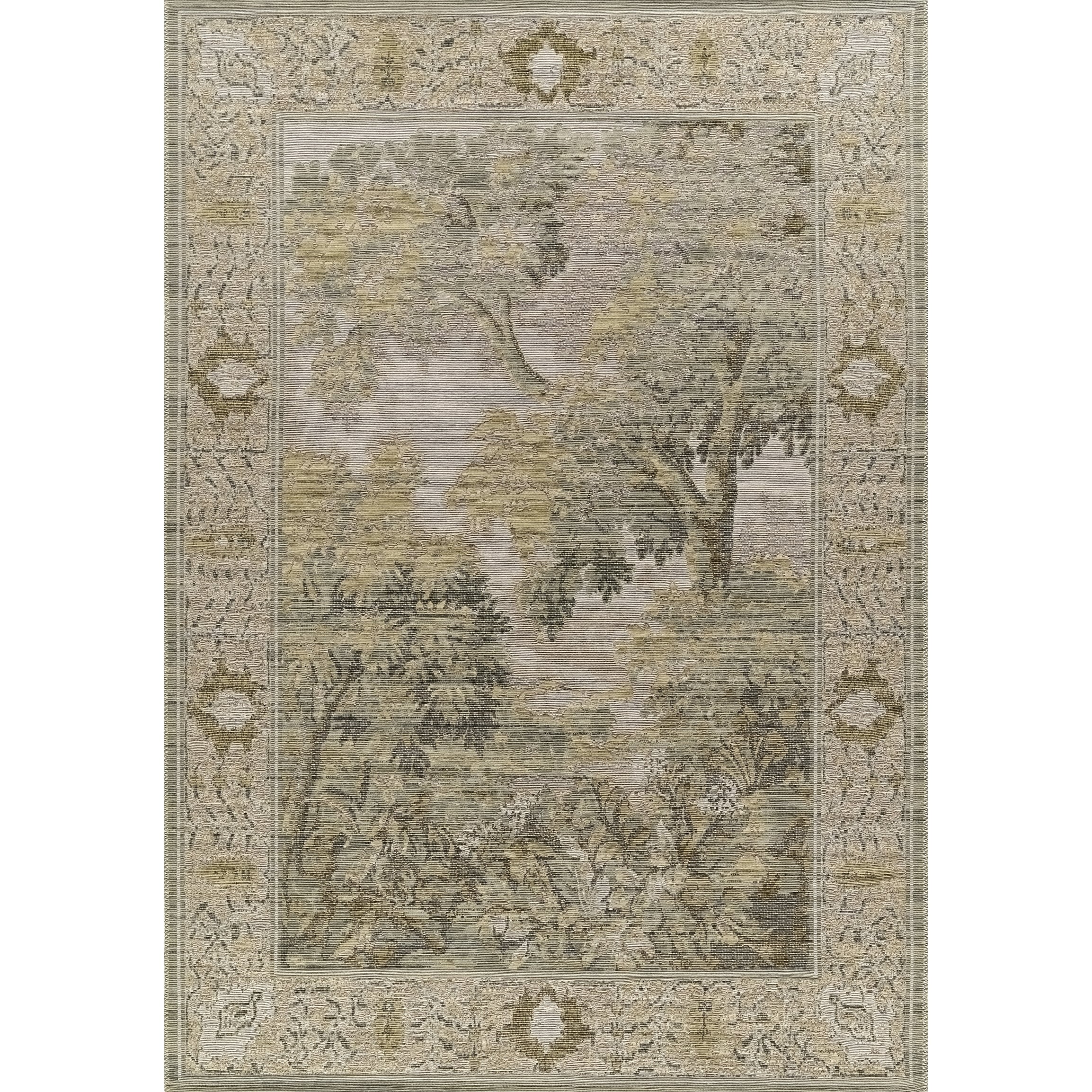 Momeni Barron Wool And Cotton Floral Indoor Outdoor Area Rug