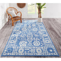 Momeni Cosette Denim Blue Hand Tufted Wool Rug 96 X 136