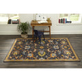 Momeni Ibiza Hand Tufted Wool Blue Area Rug