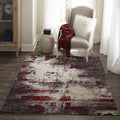 Momeni Loft Machine Made Polypropylene Grey Area Rug 93 X 126