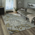Momeni Luxe Grey Rug 710 X 910