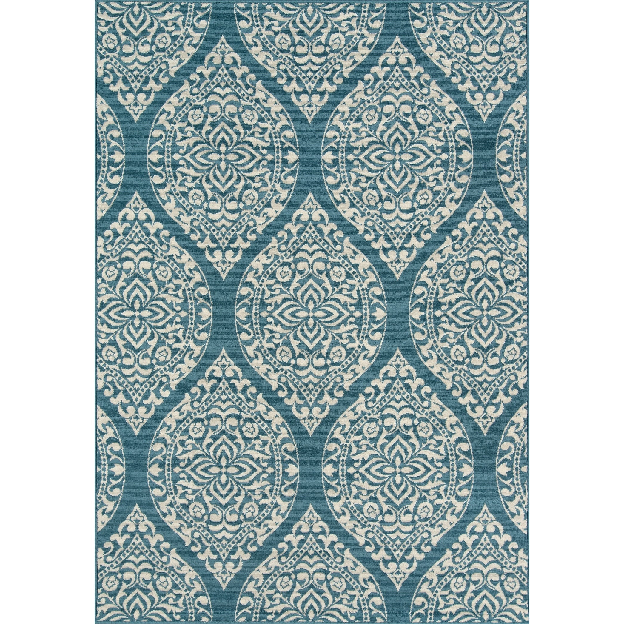 Momeni Machine Made Arabesque Indoor Outdoor Rug 86 X 13