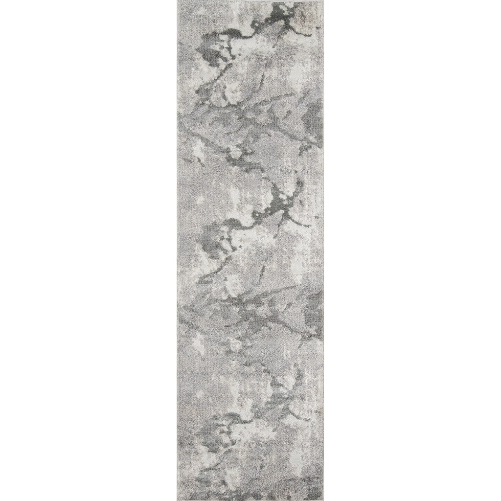 Momeni Matrix Halden Grey Abstract Area Rug 76 X 96