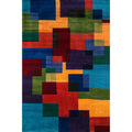 Momeni New Wave Multicolor Hand Tufted And Hand Carved Wool Rug 2 X 3 Multi