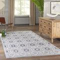 Momeni Nova Blue Hand Knotted Viscose Rug 2 X 3