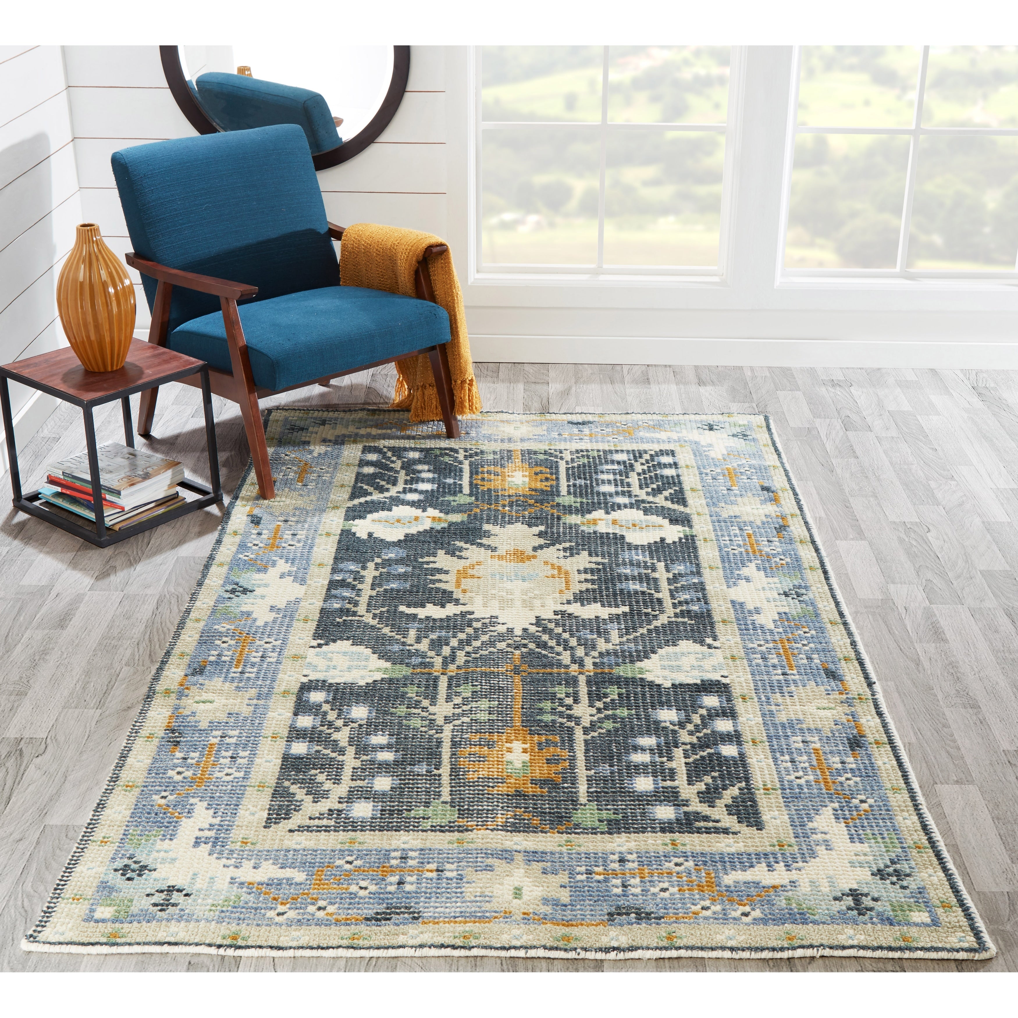 Momeni Ophelia Hand Knotted Tranditional Wool Area Rug