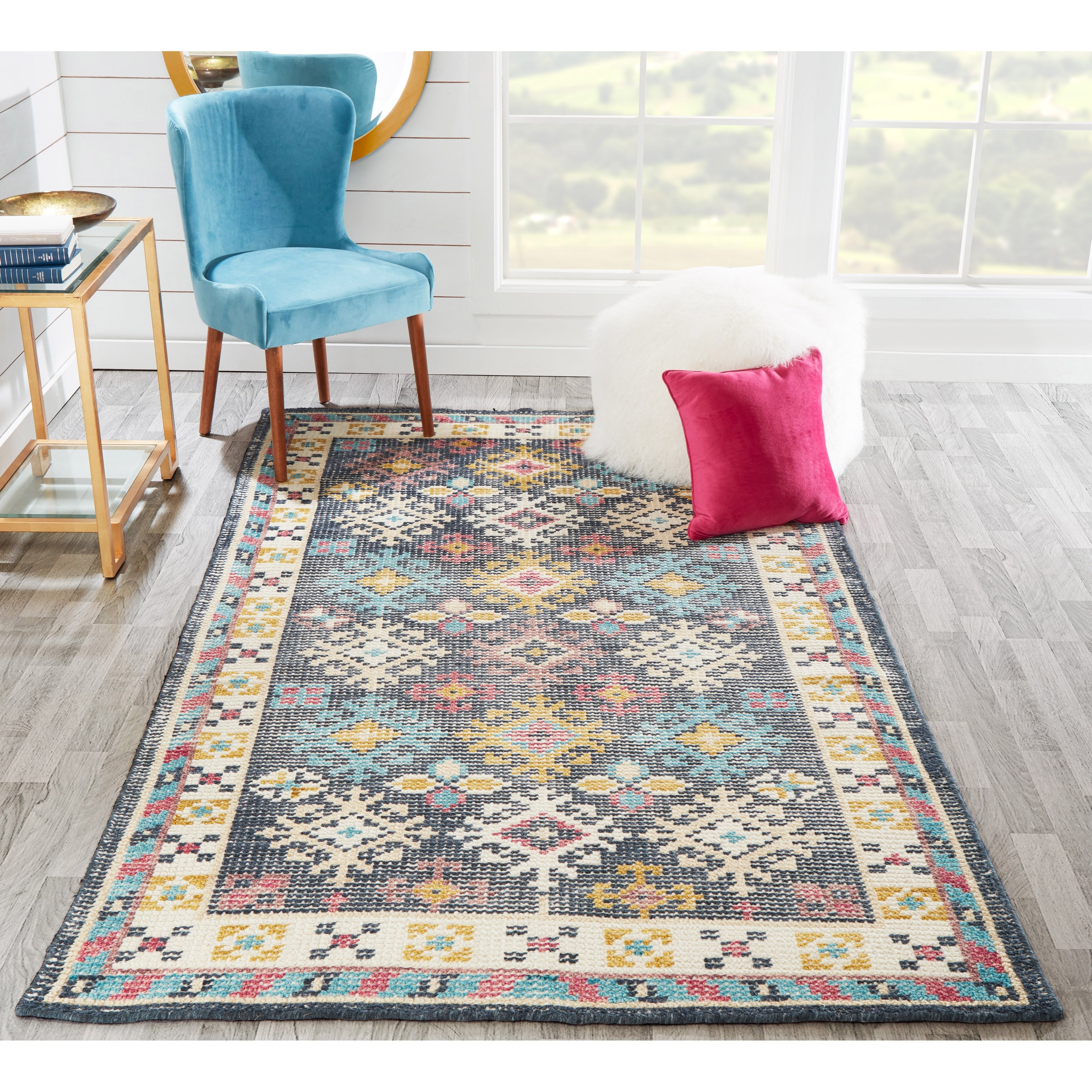 Momeni Ophelia Hand Knotted Tranditional Wool Area Rug