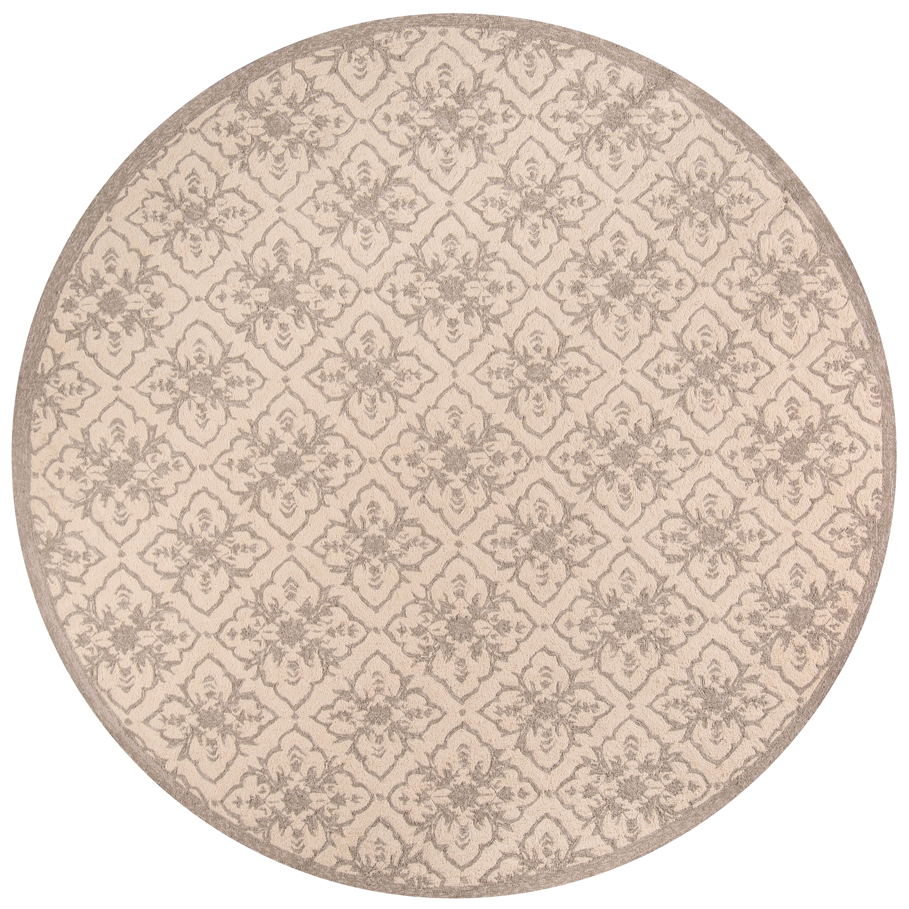 Momeni Veranda Taupe Tile Indoor Outdoor Rug