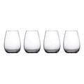 Moments Wine Stemless 18.6 Oz Set 4