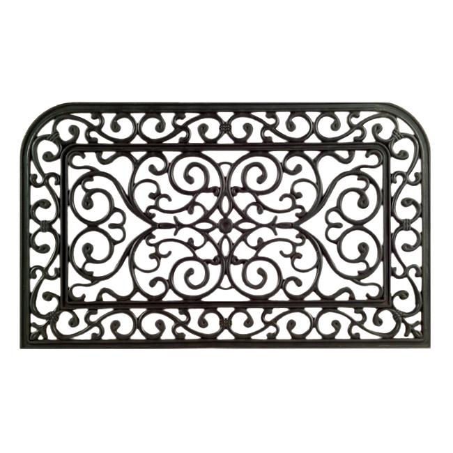 Monarch Rubber Abstract Door Mat 30 X 18 30 X 18