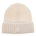Moncler Beanie In Grament Dyed Wool