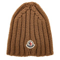 Moncler Rib Knit Wool Beanie
